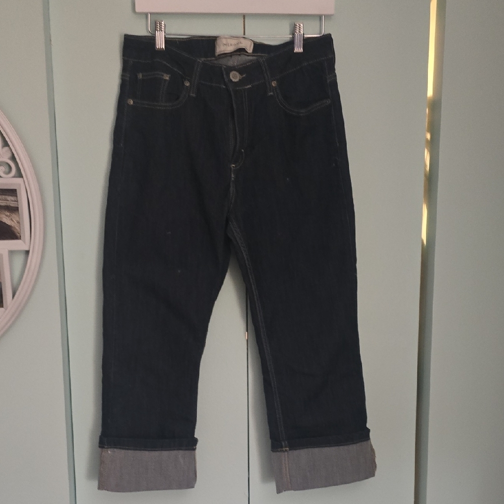 Merona Dark Blue Capris